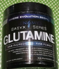 GENOMYX – Glutamine – Raw Ingredients & Power – 40 Servings – Exp 4/2025