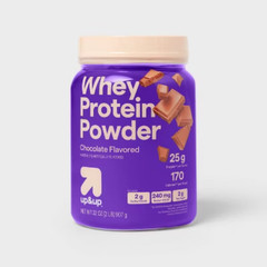 Whey Protein Powder – Chocolate – up&up™ – 32oz