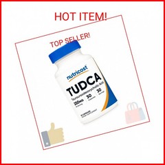 Nutricost Tudca 250mg, 30 Capsules (Tauroursodeoxycholic Acid) – Gluten Free, No