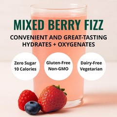 Mixed Berry Electrolyte & Bicarbonate Blend – 6 Pack for Enhanced Hydration