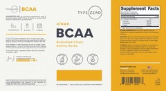 Type Zero BCAA 1000mg (180 Capsules, 90 Servings)