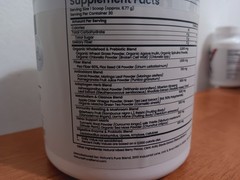 Nature’s Pure Blend Liquid Greens Seperfood Dietary Supplement New Wt.7.16 Oz
