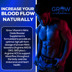 Nitric Oxide – Pre Workout Powder Increase Power, Strength, Energy, Performance
