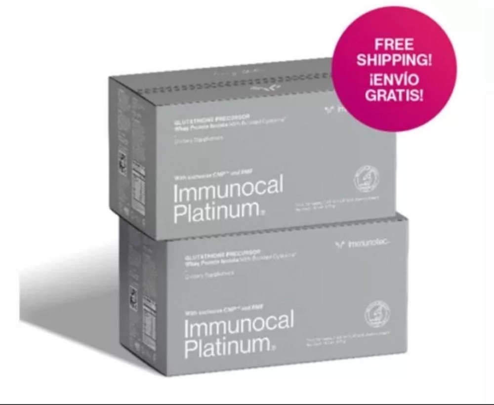 2 Immunocal Platinum Silver (SALE ‼️‼️‼️‼️‼️) EXP Dec 24/2026‼️‼️‼️