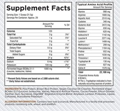 Core Nutritionals VEGAN Plant-Based Protein Blend 29 Serv (Chocolate Brownie)