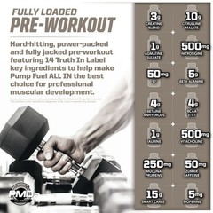 Pump Fuel ALL IN Insanity Ultimate Muscle Pump Supplement & Pre Workout Powder