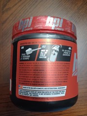 BPI Sports 1MR Vortex 50 serv Fruit Punch Pre-Workout Exp 02/2029