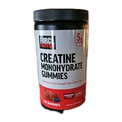 Force Factor Creatine Gummies 150gummy Creatine Monohydrate Muscle Gain 5g Dose