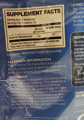 Qty 4 – Bodybuilding.com – Micronized CREATINE – 20 Servs x 4 Packs – Exp 9/2025
