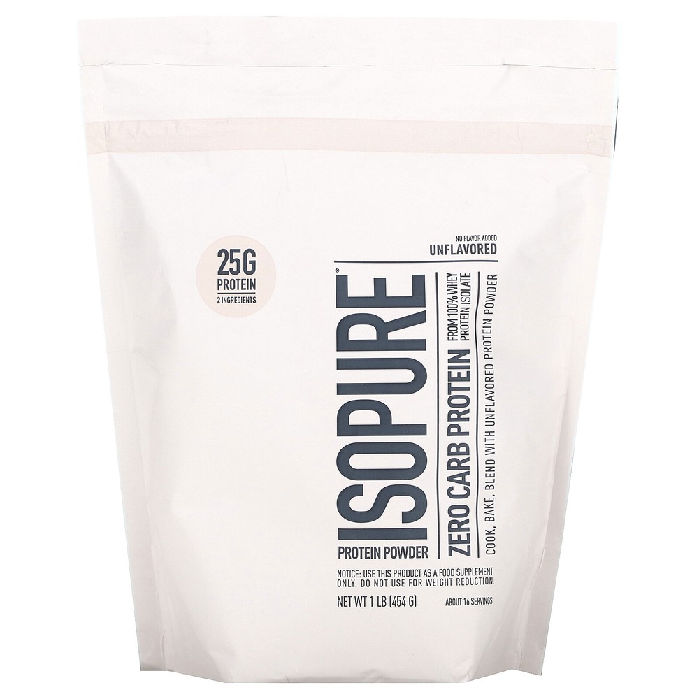 Nature s Best IsoPure IsoPure Whey Protein Isolate Protein Powder Gluten-Free,