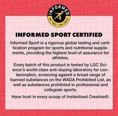 Gains in Bulk Sour Raspberry Instantized Creatine Monohydrate for Women and Men