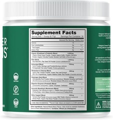 Designer Wellness, Designer Greens Superfood Powder with Prebiotics, Probiotics,