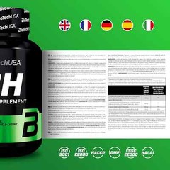 BIOTECH USA GH FOOD SUPPLEMENT – Amino Acids for Muscle Growth + Vitamin B6