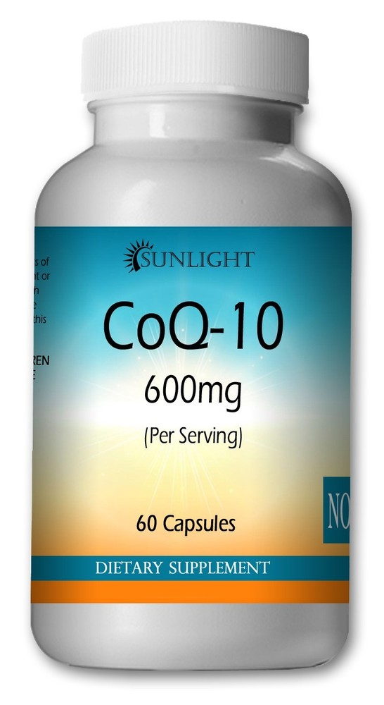CoQ-10 Capsules 600mg Per Serving – Premium Quality – Fast Shipping#