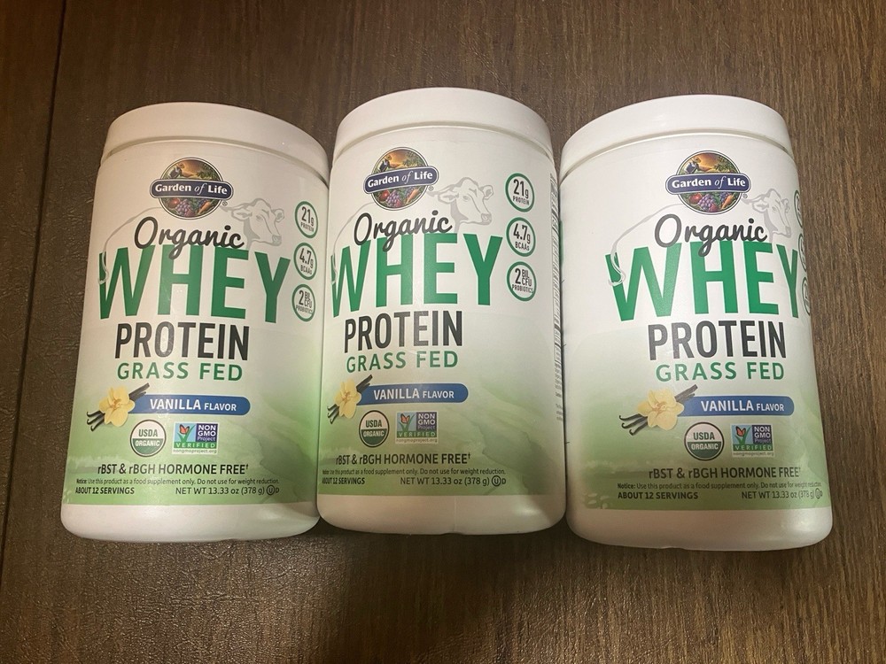 Whey Protein (includes 3 Bottles)