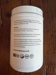 Momentous Creatine Chews 150-Count – Strawberry FREE SHIPPING Exp 01/28