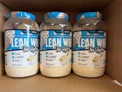 3x Musclesport Lean Whey, Iso-Hydro, Vanilla Ice Cream, 2 lbs (908 g) Exp 05/27