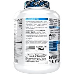 Evlution Nutrition Stacked Protein Gainer – 50g Protein Per Serving- 6lb