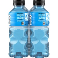 POWERADE Mountain Berry Blast Electrolyte Sports Drink Bottles, 20 fl oz, 8 Pack