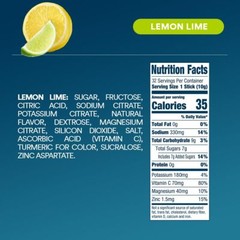 Dripdrop Hydration, Lemon Lime Electrolyte Non-Gmo Gluten Free, Vegan 32 Sticks