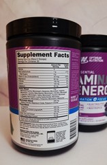 Amino Energy Hydration + Focus 🍇 2 Tubs, 30 Servings, 100mg Caffeine, 09/2027✨️