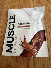 2 APEX LABS MUSCLE DEFENSE CHOCOLATE FLAVOR 9.3 OZ EXP 6/28 NEW PACKING US MFD