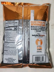 (4) 3 lb. Sqwincher Electrolyte Beverage Mix Powder Orange Yields 5 Gal/Pack