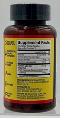 Lot of 3 Bragg Apple Cider Vinegar 90 Capsules Each Dietary Supplement EXP 03/27