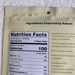 Lot Of 3, Nutri Hut, Plant Based Protein Powder, 6 oz Each Vanilla, (T746)