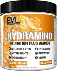 EVL HYDRAMINO Hyudration Electrolytes, 8.4 oz – Orange Mango – New (sealed)
