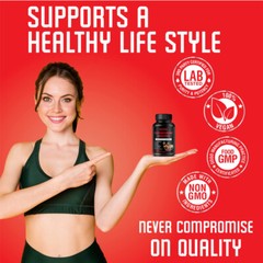 120 Caps Testosterone Booster – Increase Energy, Improve Muscle Strength&Growth