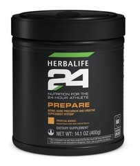 Herbalife24 Prepare Pre Workout w/ Creatine Tropical Mango Energy & Performance