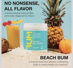 RAW Pre Workout Powder, Thavage (Beach Bum) – Chris Bumstead 40 Servings