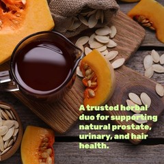Pumpkin Seed Oil 3,000mg with Saw Palmetto, 240 Softgels – Cold Pressed…
