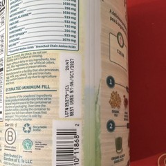 Garden of Life Organic Protein & Greens Powder, Vegan, 22.92 oz, Pea, Kale