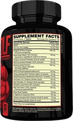 Red Wolf Testosterone Booster for Men Endurance, Energy & Strength 30 Tablets