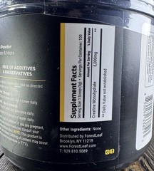 Forest Leaf Pure Micronized Powder Creatine – Strength & Energy – 100 servings