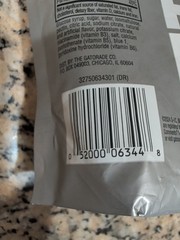 Gatorade Energy Chews Cool Blue Caffeine Free 2 Pack 60 Chews Total Exp 02/2027