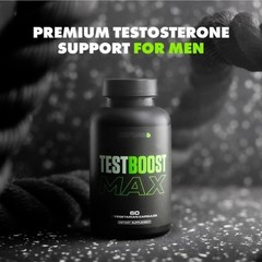 TEST BOOST Max Build Muscle Testosteron Men Fat weight Loss
