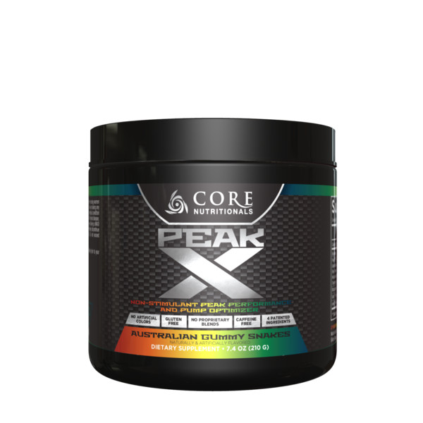 Core Nutritionals PEAK X PREWORKOUT**DISCONTINUED** BOTH FLAVORS – FREE SHIP