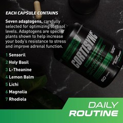 PrimeGENIX CortiSync – Reduce Cortisol | Increase Energy | Improve Focus |