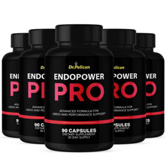 Endopower Pro- Bodybuilding & Men’s Health Support- 5 Bottles- 450 Capsules