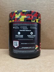 REDCON1 TOTAL WAR PUMP Strawberry Kiwi Stim Free Pre-Workout 30 Serv 2027 EXP