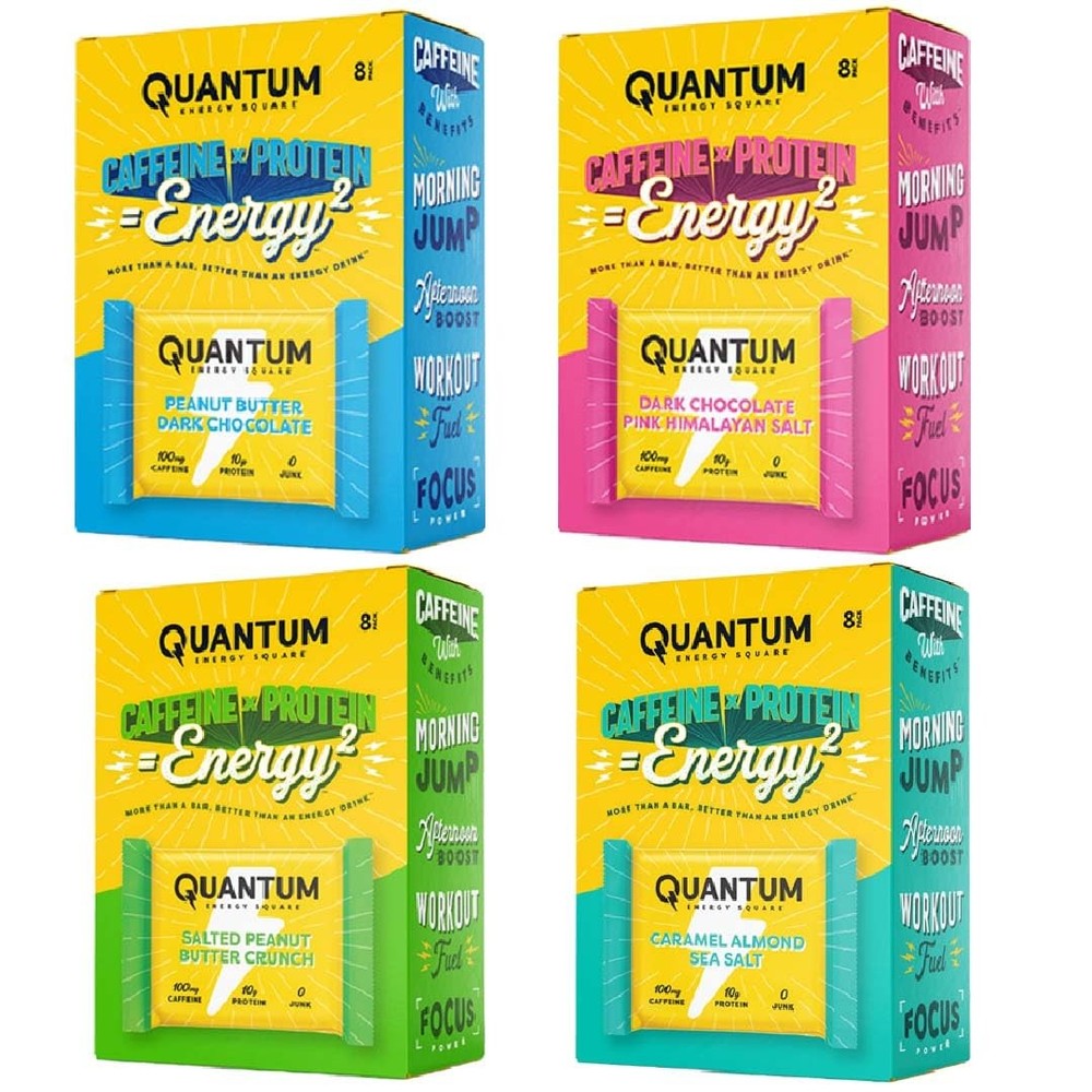Quantum Energy Squares Quantum Energy Square Energy Bar 10G Protein. Delicious