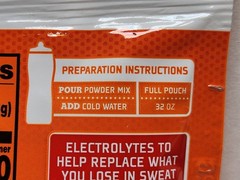 144/CASE Gatorade Thirst Quencher Powder Fruit Punch Sports Bottle Pouch 32 floz