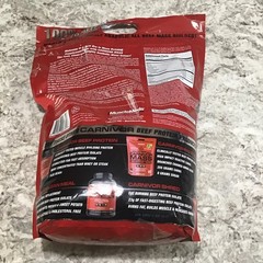 MuscleMeds Carnivor Mass Anabolic Beef Protein Gainer, Vanilla Caramel, 10 lb