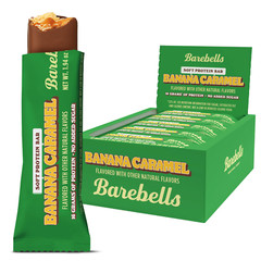 Barebells Soft Protein Bar Banana Caramel 12 Bars Barebell Bars
