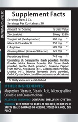 male boost pills – LONGJACK 2170mg – male potency health support – 2 Bottles