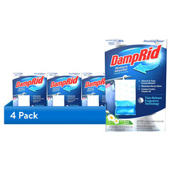 4 Pack DampRid 15.4 Oz. Fresh Scent Hanging Moisture Absorber