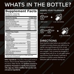 Nutrition Supplement Powder -Fruit Punch – 10oz 30 servings: Energy, Gluten-Free